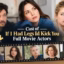 Cast collage featuring actors from If I Had Legs I'd Kick You, with three lead portraits and filmstrip headshots.